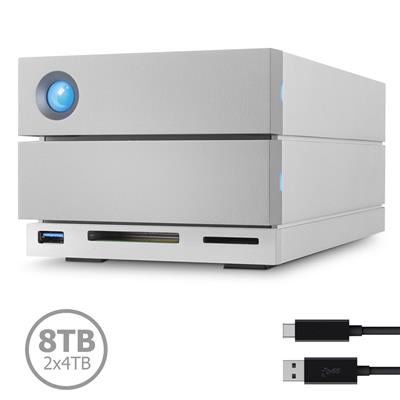 STGB8000400 Disco LaCie 2Big Dock 8TB (2x4TB) Thun