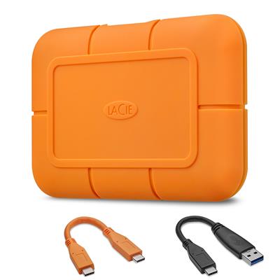 STHR1000800 Disco SSD NvME LaCie Rugged 1TB - USB-C 3.1