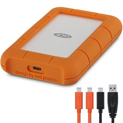 STFR4000800 Disco LaCie Rugged 4TB - USB-C