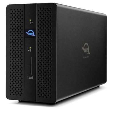 Case Storage 2 Bahias OWC Gemini Thunderbolt 3 Docking Station con RAID Hardware
