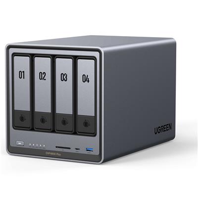 NAS UGREEN NASync DXP4800 Plus - 4 Bahías + 2 M.2 NVMe - Intel Pentium Gold 8505 - 10GbE - 8GB DDR5