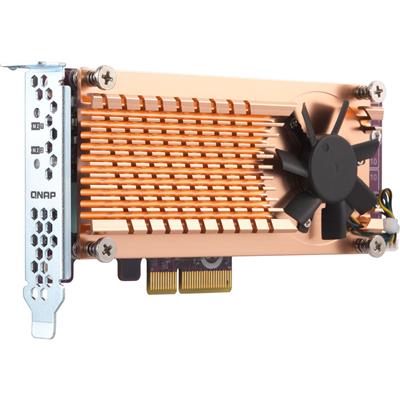 Placa PCIe para 2xSSD M2 PCIe NVMe - QNAP QM2-2P-344