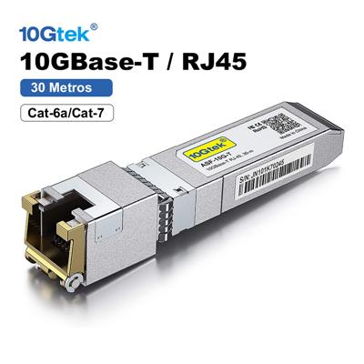 Modulo SFP+ 10G 30Mts 10GBase-T RJ45 1.25G-10G CISCO