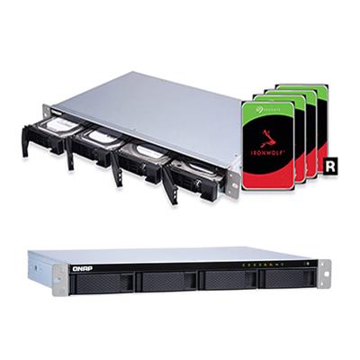 Combo WEB  QNAP TS-431XeU + 32TB (4x8TB SG IRONWOL