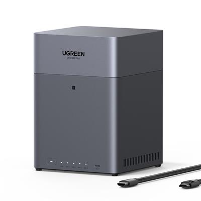 NAS UGREEN NASync DH4300 Plus - 4 Bahías - Rockchip 8 núcleos - 2.5GbE - 8GB RAM
