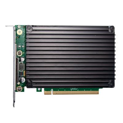 NV95NF Tarjeta PCIe X16 para 4xSSD M2 NVMe VERDE - 10gtek