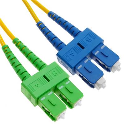 Cable 2 Metros Fibra OS2 SC/APC SC/UPC SMF Duplex