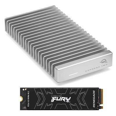 Disco Externo OWC 1M2 Express USB4 1TB Kingston BPACK