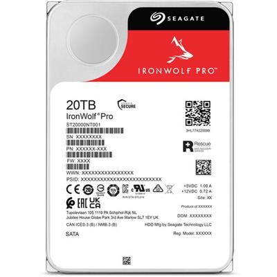 HDD 20TB Seagate IRONWOLF **PRO** NT001 256MB 7200