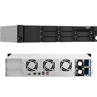 Nas 8 Bahias Rack QNAP TS-864EU-RP 16GB - BPACK Kingston