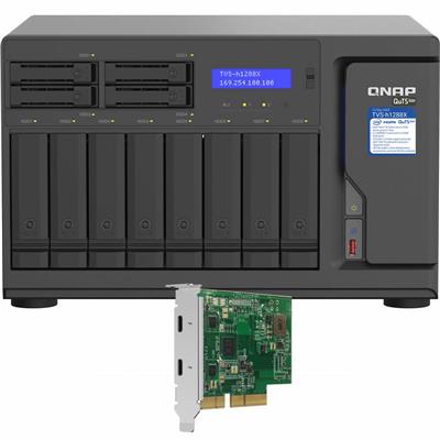 Nas 12 Bahias QNAP TVS-H1288X 16GB DDR4 Xeon + Thu