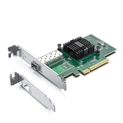 Placa NIC 1x SFP+ 10G - Intel 82599 X520-DA1 - PCI-e v2 X8 -  10GTEK